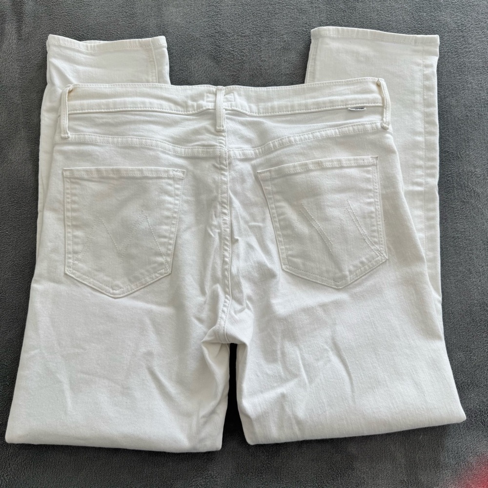 MOTHER Mid Rise Dazzler Ankle Fairest Of Them All Sz 32 - Picture 5 of 7